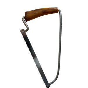 Bakelite Handle Metal Hacksaw Vintage Tool Collectible Early 20th Century